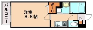 折尾駅 徒歩3分 6階の物件間取画像